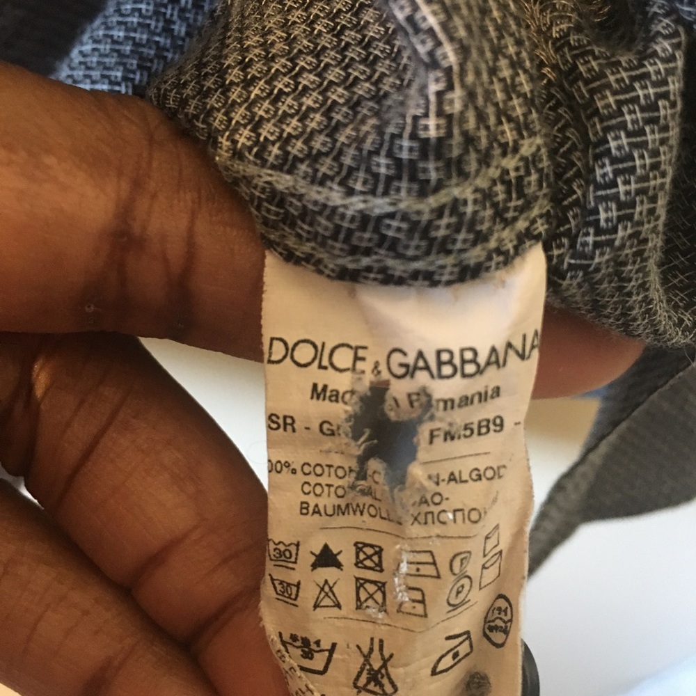 Dolce&Gabana men’s long sleeve shirt. - Picture 10 of 16